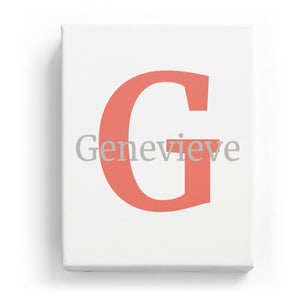 Genevieve Overlaid on G - Classic