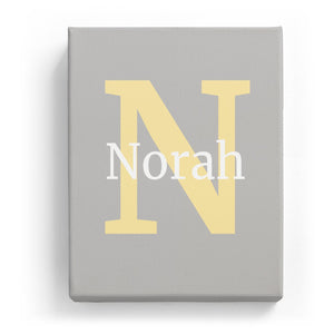 Norah Overlaid on N - Classic