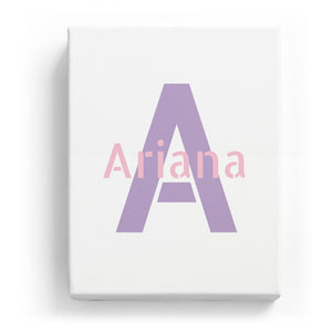 Ariana Overlaid on A - Stylistic