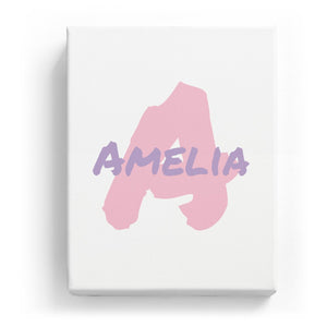 Amelia Overlaid on A - Artistic