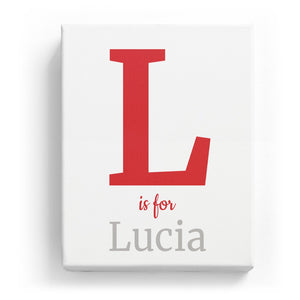 L is for Lucia - Classic