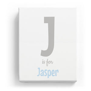 J is for Jasper - Cartoony