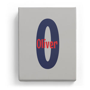 Oliver Overlaid on O - Cartoony