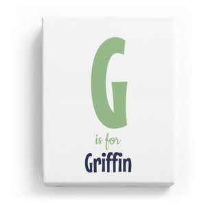 G is for Griffin - Cartoony