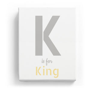 K is for King - Stylistic