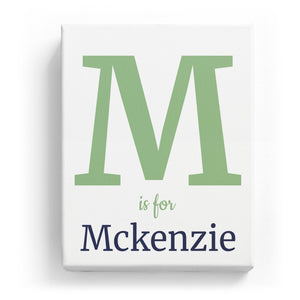 M is for Mckenzie - Classic