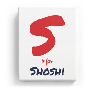 S is for Shoshi - Artistic