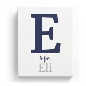 E is for Eli - Classic