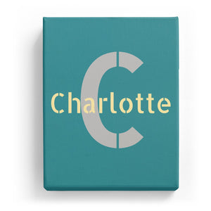 Charlotte Overlaid on C - Stylistic