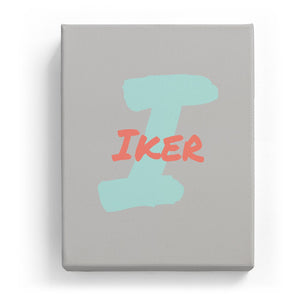 Iker Overlaid on I - Artistic