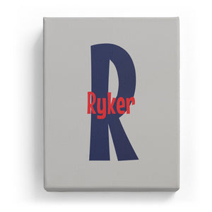 Ryker Overlaid on R - Cartoony