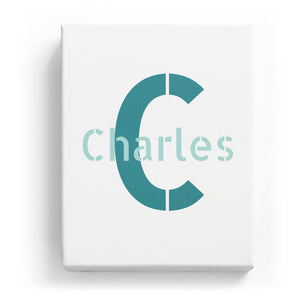 Charles Overlaid on C - Stylistic
