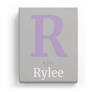 R is for Rylee - Classic