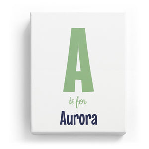 A is for Aurora - Cartoony