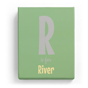 R is for River - Cartoony