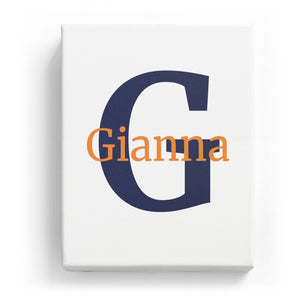 Gianna Overlaid on G - Classic