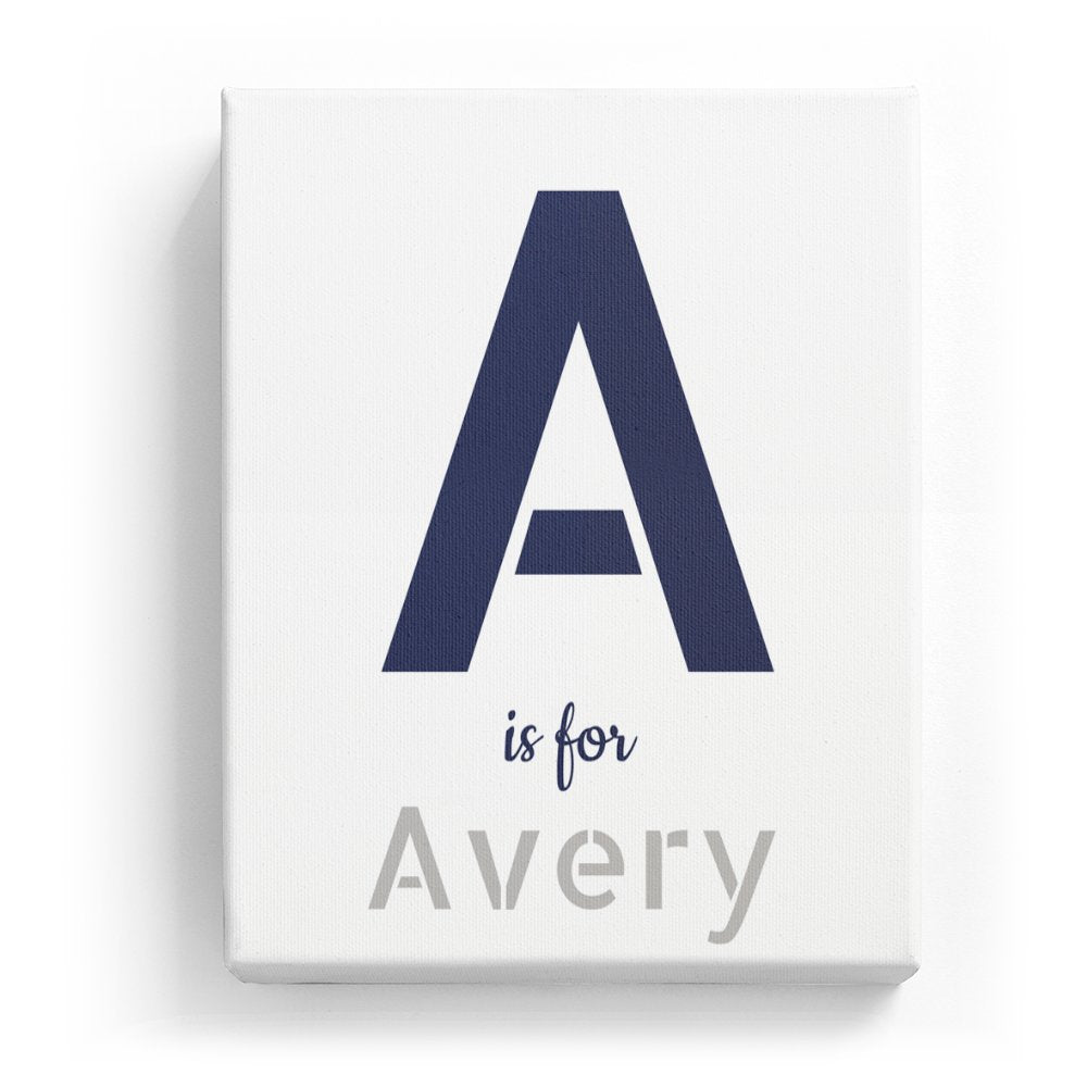 Avery's Personalized Canvas Art