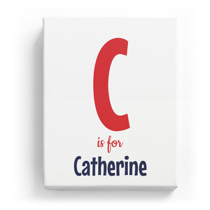 C is for Catherine - Cartoony