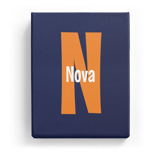 Nova Overlaid on N - Cartoony