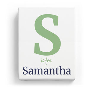 S is for Samantha - Classic