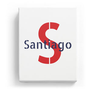 Santiago Overlaid on S - Stylistic