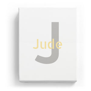 Jude Overlaid on J - Stylistic
